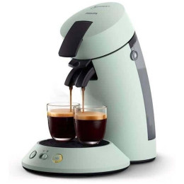 Machine à café Senseo Original Plus Booster d’arômes - Philips CSA210/23 Vert Menthe