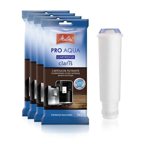 Filtre à eau Melitta Claris Pro Aqua - 4 cartouches