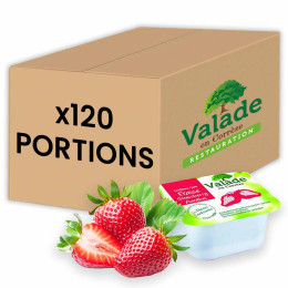 Confiture Valade Fraise 30 gr - 120 barquettes