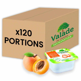 Confiture Valade Abricot 30 gr - 120 barquettes