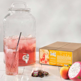 Thé Glacé Infusion de fruits Bio Kusmi Tea AquaExotica - 80 sachets