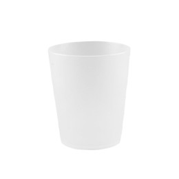 Gobelet réutilisable 10 cl - Translucide givré - par 10