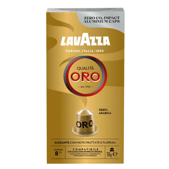 Capsule Nespresso Compatible Lavazza Qualita Oro - 10 capsules