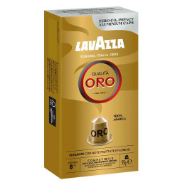 Capsule Nespresso Compatible Lavazza Qualita Oro - 10 boites - 100 capsules