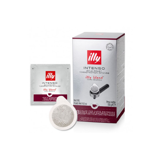 Pack Découverte Dosette ESE illy - 4 variétés - 72 dosettes emballées individuellement