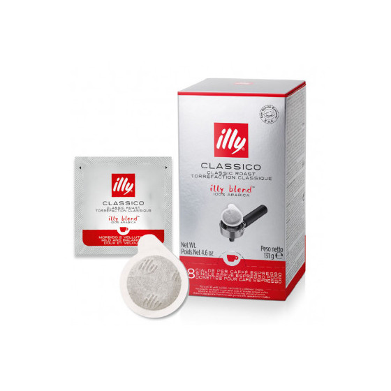 Pack Découverte Dosette ESE illy - 4 variétés - 72 dosettes emballées individuellement