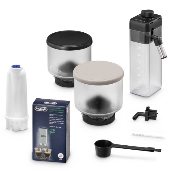 Machine à café en grains Delonghi Rivelia Latte FEB 4455.BG Beige Sable + 94€ de CADEAUX EXCLUSIFS