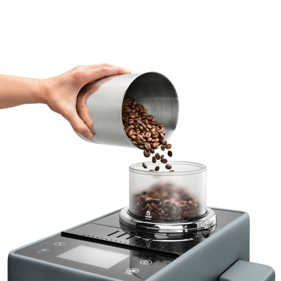 Machine à café en grains Delonghi Rivelia Latte FEB 4455.G Gris Galet + 94€ de CADEAUX EXCLUSIFS