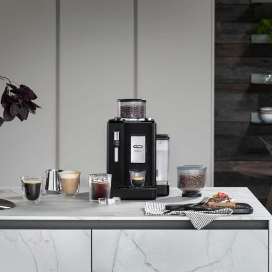 Machine à café en grains Delonghi Rivelia FEB 4435.B Noir Onyx + 94€ de CADEAUX EXCLUSIFS