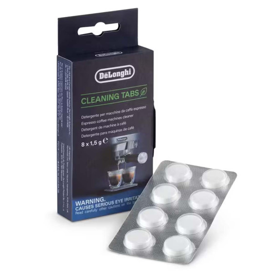 Nettoyant Delonghi Backflush pour Machine expresso La Specialista DLSC552 - 8 pastilles