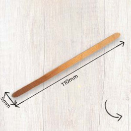 Spatule en bois Touillette 110 mm - Boite distributrice de 5000 spatules