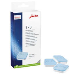 Tablettes de détartrage 2 phases Jura 61848 - 9 pastilles