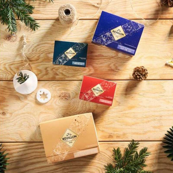 Ballotin de 8 chocolats Révillon : Assortiment de 8 recettes Noir et Lait - 80 gr