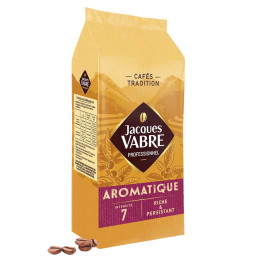 Café en Grains Jacques Vabre Aromatique - 8 paquets - 8 Kg