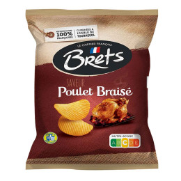 Chips Bret’s Poulet Braisé 25g - 32 paquets