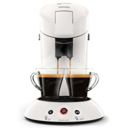 Machine à café Senseo Original Plus Booster d’arômes - Philips CSA210/11 Blanc