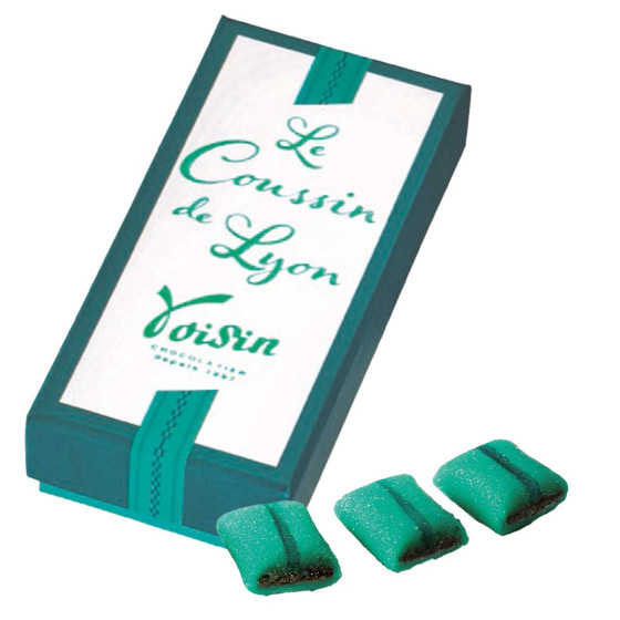 Chocolat Voisin Spécialités de Lyon Le Coussin - 10 boites - 450 gr