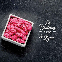 Chocolat Voisin Spécialités de Lyon Les Pralines Roses - 10 boites - 450 gr