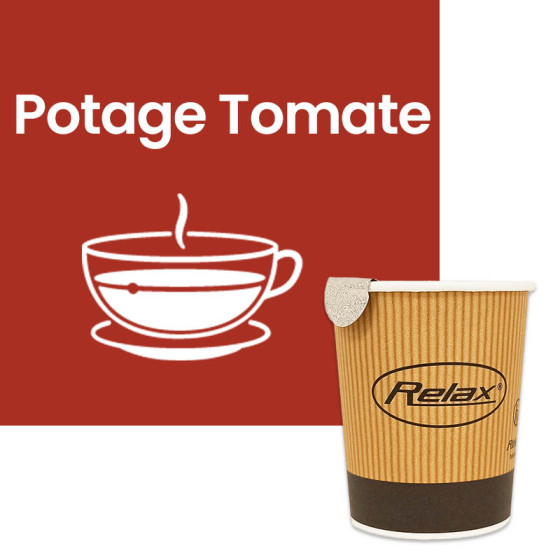 Gobelet Pré-dosé Potage Tomates - 120 boissons