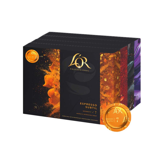 PACK Découverte - Capsule Nespresso PRO Compatible L'Or - 200 capsules