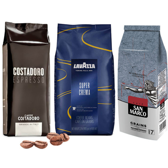 Pack Découverte Café en Grains Premium - 3 Kg