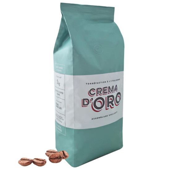Café en Grains Cafés Richard Crema d'Oro - 6 paquets - 6 Kg