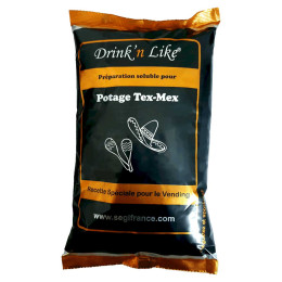 Potage Instantané Distributeur Automatique Drink'n Like Soupe Tex Mex - 5 paquets - 5 Kg