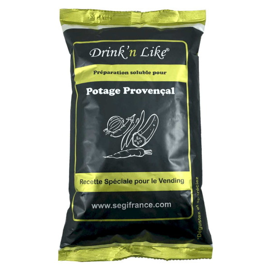 Potage Instantané Distributeur Automatique Drink'n Like Soupe Provençale - 5 paquets - 5 Kg