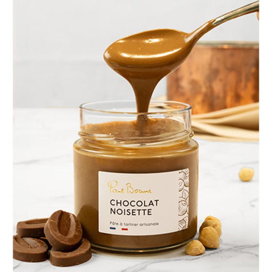Pâte à Tartiner artisanale Paul Bocuse Chocolat Amande Noisette - 210 gr
