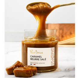 Pâte à Tartiner artisanale Paul Bocuse Caramel Beurre Salé - 210 gr