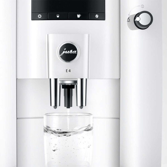 Machine à café en grains Jura E4 Piano White EA