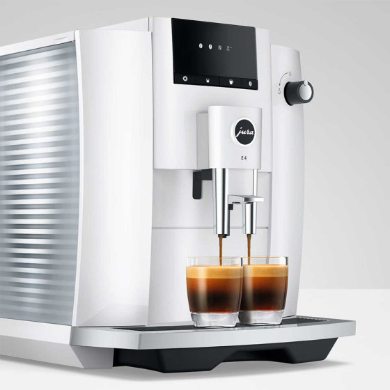 Machine à café en grains Jura E4 Piano White EA