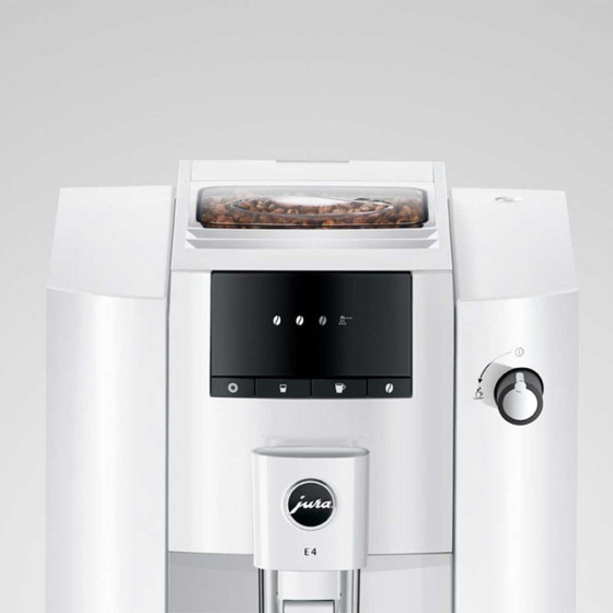 Machine à café en grains Jura E4 Piano White EA