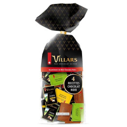 Sachet de mini chocolats Napolitains, assortiment de 4 recettes noir, 500g