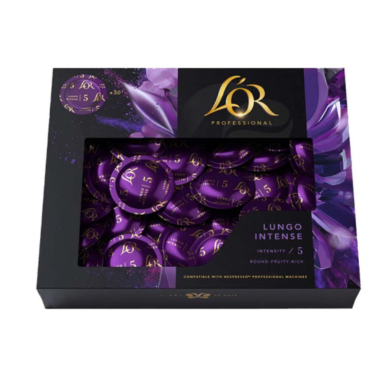 Capsule Nespresso Pro Compatible L'Or Lungo Intenso - 6 boites - 300 capsules