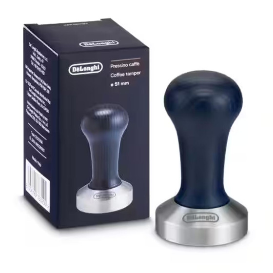 Tamper Delonghi acier plat 51mm - DLSC058