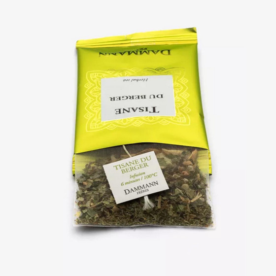 Infusion Dammann Frères Tisane du Berger - 4 boites - 96 sachets Cristal