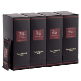 Thé Noir Dammann Frères Earl Grey Yin Zhen - 4 boites - 96 sachets enveloppés