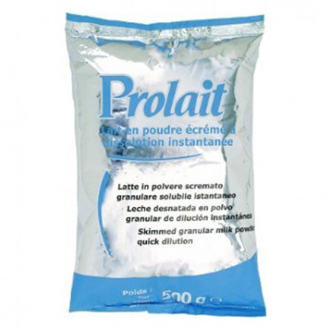 Poudre Lait "Ecrémé" Prolait pour Distributeur Automatique - 500 gr
