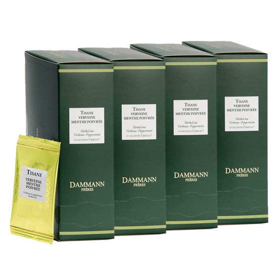 Dammann Frères Tisane Verveine Menthe Poivrée