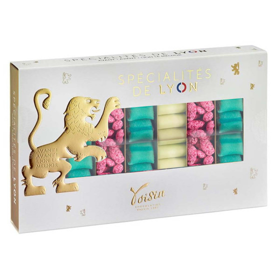 Chocolat Voisin Spécialités de Lyon Coussin, Praline, Quenelle - 475 gr