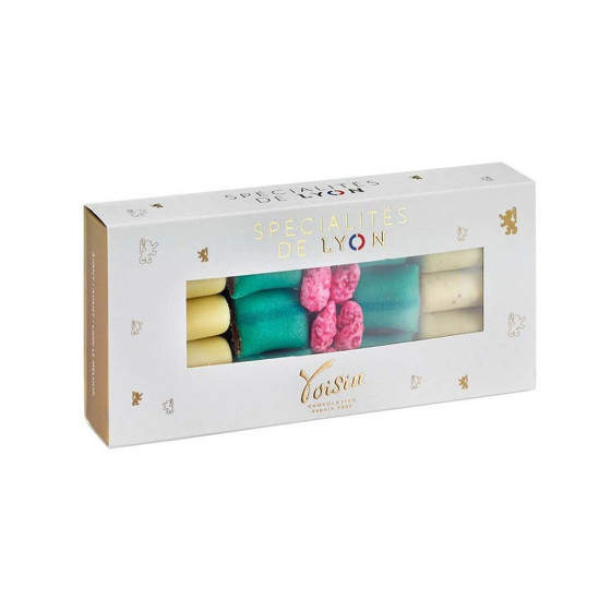 Chocolat Voisin Spécialités de Lyon Coussin, Praline, Quenelle - 230 gr