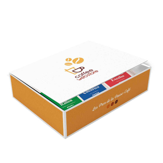 Coffret Découverte Café en Grains Voisin - 6 paquets