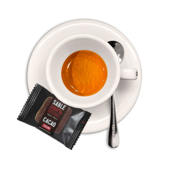 Petit Sablé Saveur Cacao Biscuit Goulibeur - Carton de 170 sablés emballés individuellement