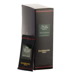 Thé Vert aromatisé Dammann Frères Green Mint - 24 sachets enveloppés