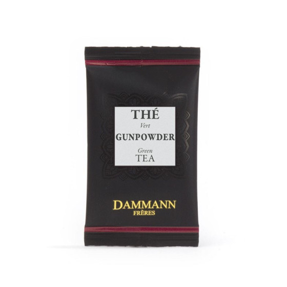 Thé Vert Dammann Frères Gunpowder - 24 sachets enveloppés