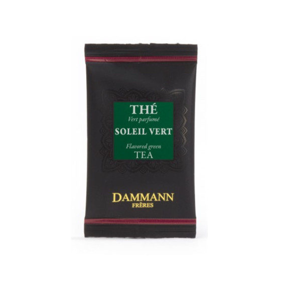 Thé Vert aromatisé Dammann Frères Soleil Vert - 24 sachets enveloppés