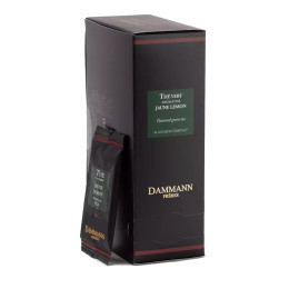 Thé Vert Dammann Frères Jaune Lemon - 4 boites - 96 sachets enveloppés
