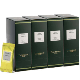 Infusion Dammann Frères Tisane Verveine - 4 boites - 96 sachets enveloppés