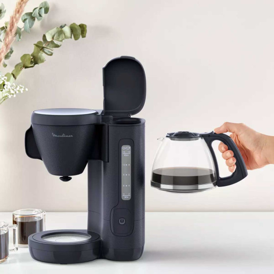 Cafetière Filtre Programmable 15 tasses Moulinex Morning Bleu Nuit